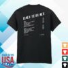 Amy Winehouse Store Merch Back To Black Anniversary Tee