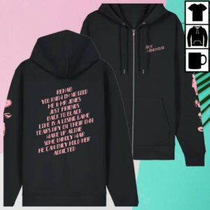 Amy Winehouse Store Merch Back To Back Anniversary Hoodie