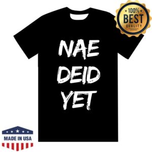 Frank Turner Merch Shop Lost Evenings Viii Nae Deid Yet T-Shirt